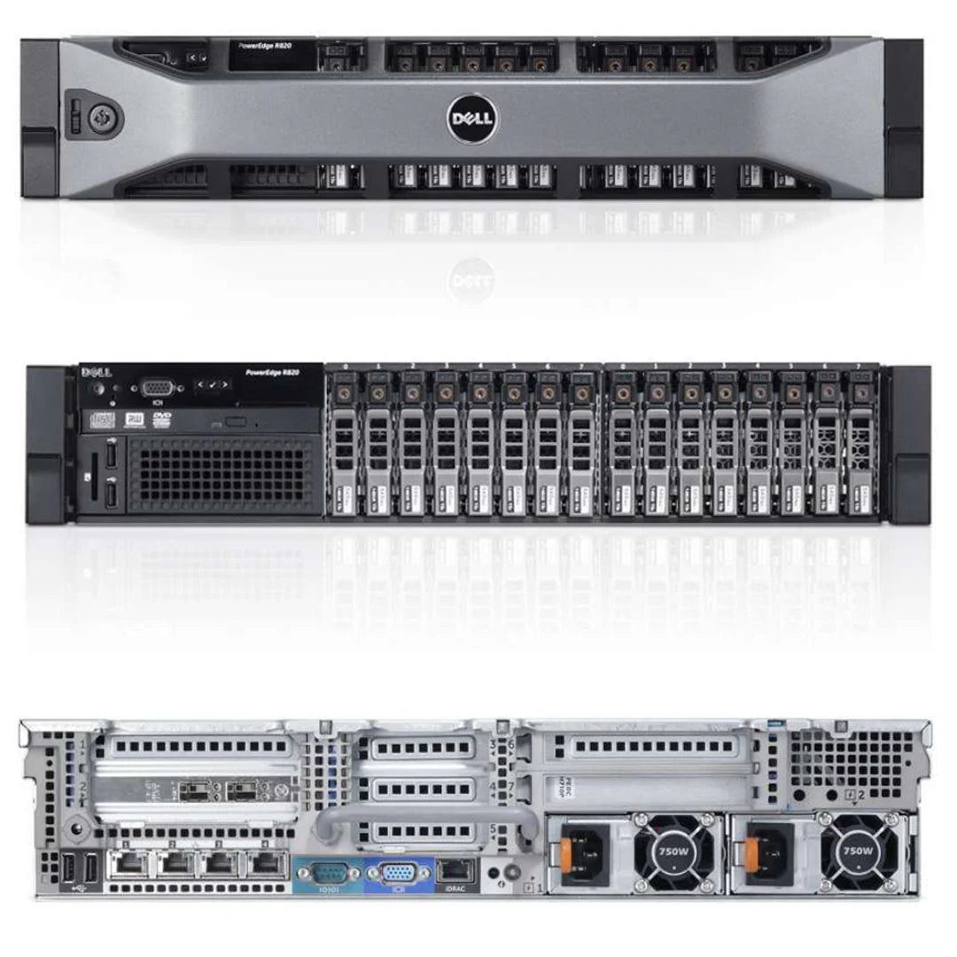 DELL PowerEdge R820 レア Dell PowerEdge R820 - 4 x 10 Core Cpu's - 256GB Ram – Qube