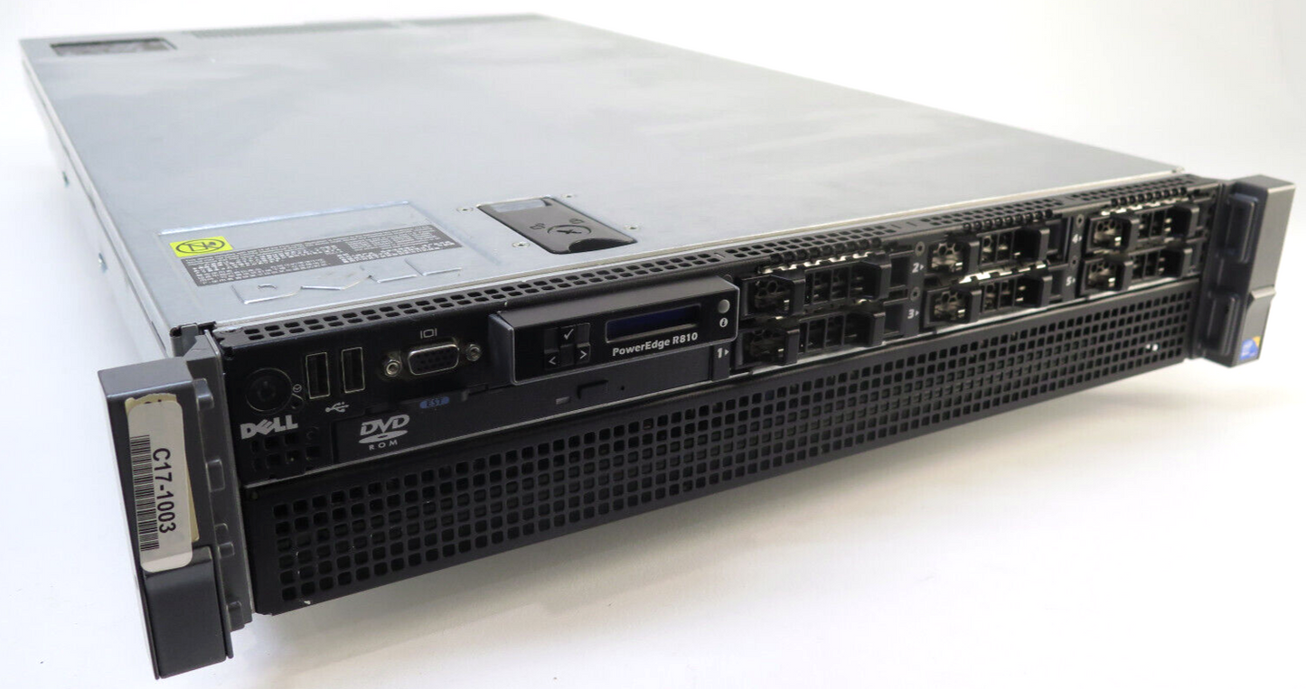 Dell PowerEdge R810 - 4 x Intel Xeon 10 Core Cpu's - 256GB RAM image 3