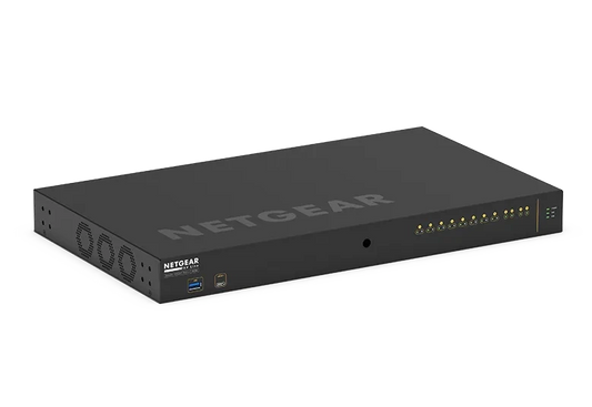 NETGEAR M4250-10G2XF-PoE++ (GSM4212UX) – AV Line Managed Switch | Brand New | Original Packaging