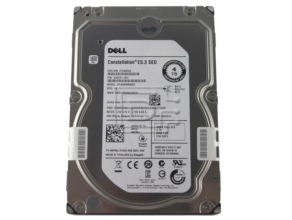 Dell Seagate Constellation 4TB SATA image 0
