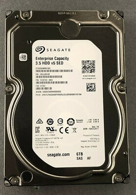 Seagate Enterprise Capacity V5 6TB SAS Hard Drive – 12Gb/s | 7,200 RPM | 3.5" LFF