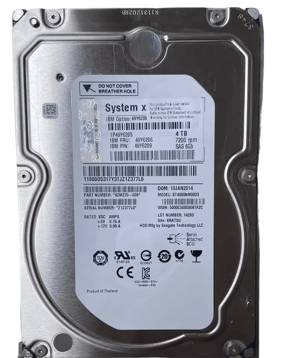 Dell 1.8TB SAS 10K 12Gbps Hard Drive – 3.5 ″ Enterprise HDD – Qube ...