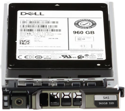 Dell 960GB 12Gbps SAS Read Intensive TLC 2.5 SSD image 1
