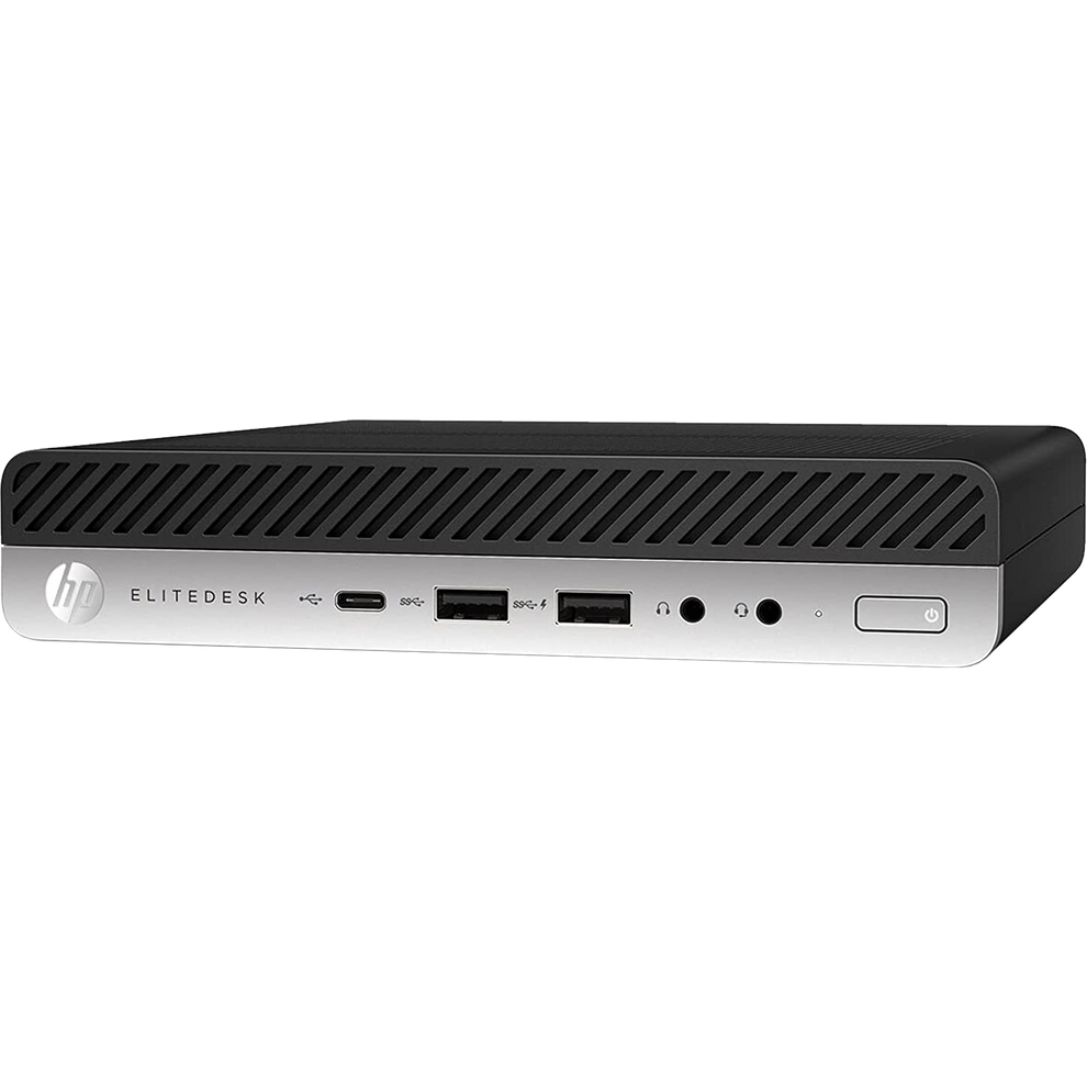 Refurbished - HP 800 G5 EliteDesk Intel i5, 9th Gen USFF PC with Win 11 Pro image 1