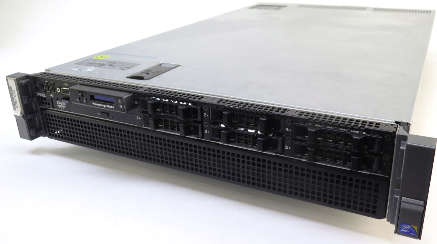 Dell PowerEdge R810 - 4 x Intel Xeon 10 Core Cpu's - 256GB RAM image 0