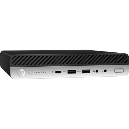 Refurbished - HP 800 G5 EliteDesk Intel i5, 9th Gen USFF PC with Win 11 Pro image 0