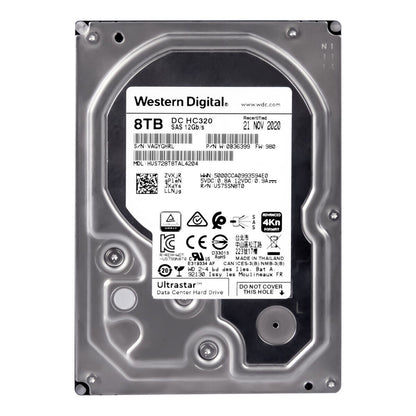 WD  8TB 7.2K 256MB SAS-3 3.5'' image 0