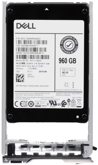 Dell 960GB 12Gbps SAS Read Intensive TLC 2.5 SSD image 0