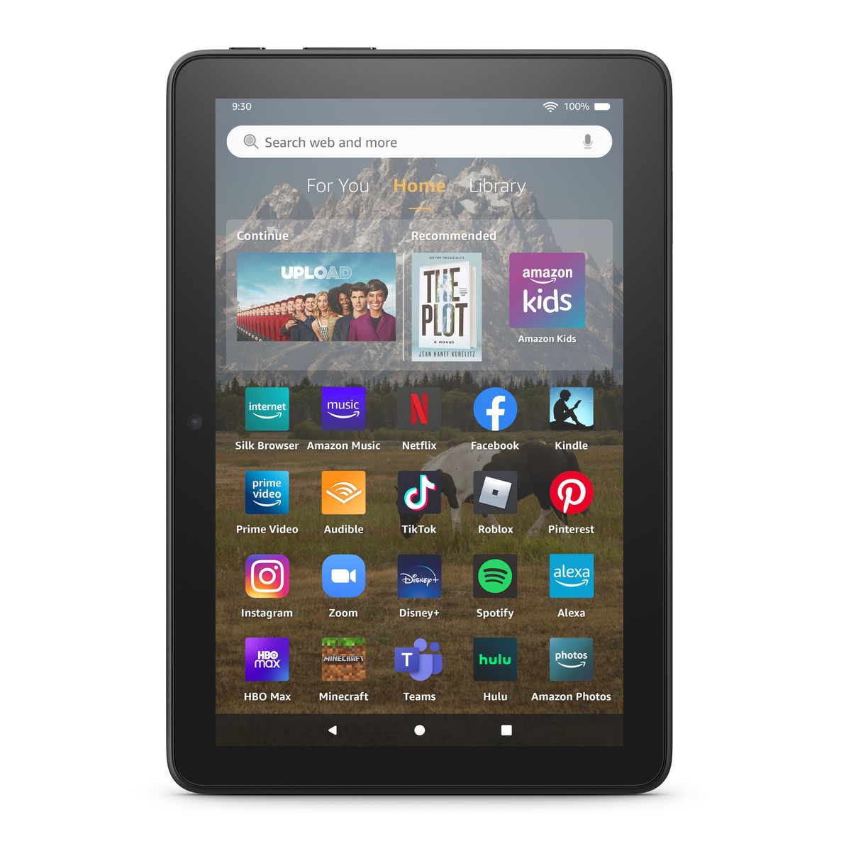Amazon Fire HD 10 11th Gen 10.1" Display 3GB RAM 32GB Storage Wi-Fi Black image 0