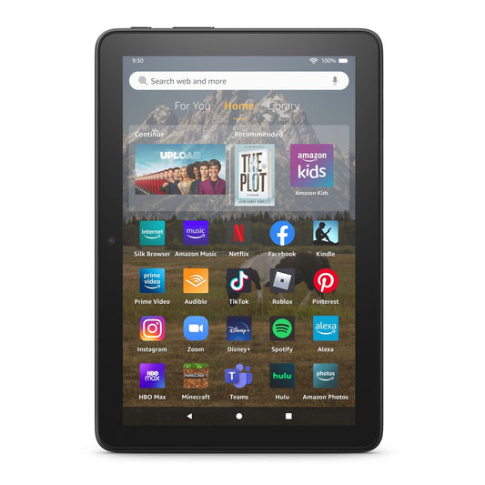 Amazon Fire HD 10 11th Gen 10.1" Display 3GB RAM 32GB Storage Wi-Fi Black image 0