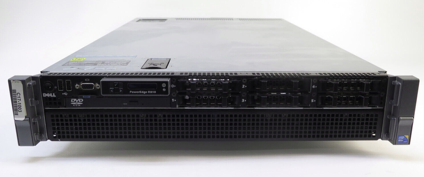 PowerEdge R810 - 4 x Intel Xeon 8 Core Cpu's - 256GB RAM image 2