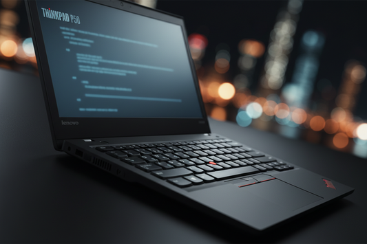 create a motion picture of a lenovo p50