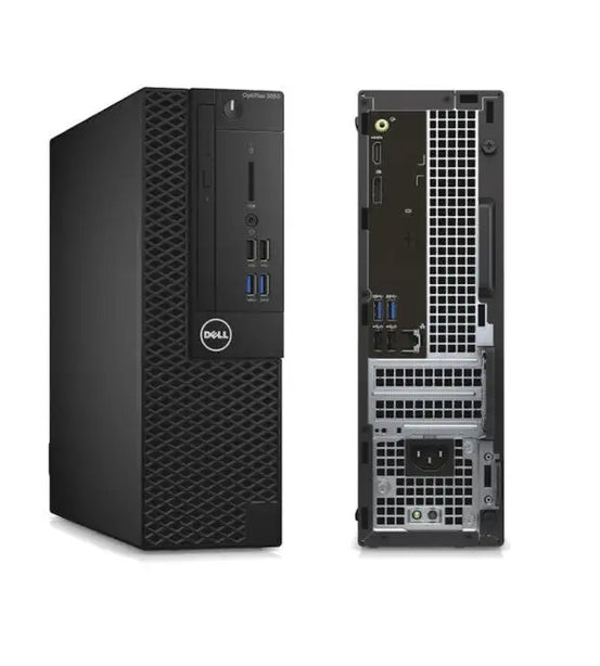 Refurbished Dell OptiPlex 3050 Desktop Bundle – Intel Core i3 6th Gen – 8GB RAM image 0