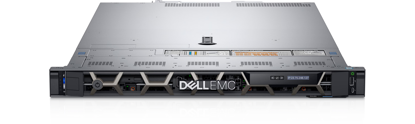 Dell PowerEdge R440 Rack Server | 2 x 18-Core Intel Xeon Gold | 128GB DDR4 RAM | SSD + HDD Storage