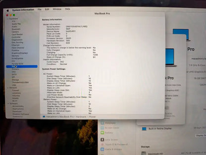 MacBook Pro 2019 15 inch - Core i7 - 16GB Ram - 512GB SSD image 3