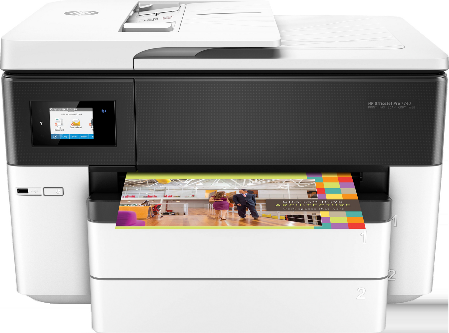 HP OfficeJet Pro 7740 Wide Format image 3