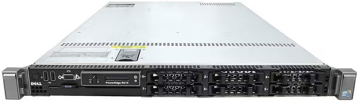 Dell PowerEdge R610 Server – 6-Core Xeon | 64GB RAM | 8-Bay | PERC H200