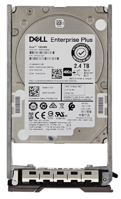 Hard drive Dell 2.4TB HDD SAS 12G 2.5"